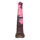 Bad Horse - siliconen paardedildo - 24 cm (bruin-roze)