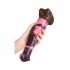 Bad Horse - siliconen paardedildo - 24 cm (bruin-roze)