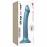 Strap-on-me Metallic Shine M - huidvriendelijke dildo (metaalblauw)