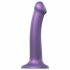 Strap-on-me Metallic Shine M - huidvriendelijke dildo (metaal paars)