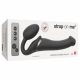 Strap-on-me M - opzetvibrator - medium (zwart)