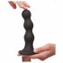 Strap-on-me Balls S - zwarte dildo met ballen en basis