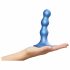 Strap-on-me Balls S - bolvormige dildo met zuignap (blauw)