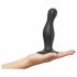 Curvy M - golvende, basis dildo (zwart)