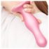 Strap-on-me Curvy S - golvende zuignap dildo (roze)