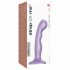 Strap-on-me P&G S - gebogen, voet dildo (paars)