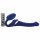 Strap-on-me S - luchtgolf vibrator klein (blauw)