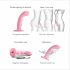 Strap-on-me M - waterdicht G-punt vibrator (roze)