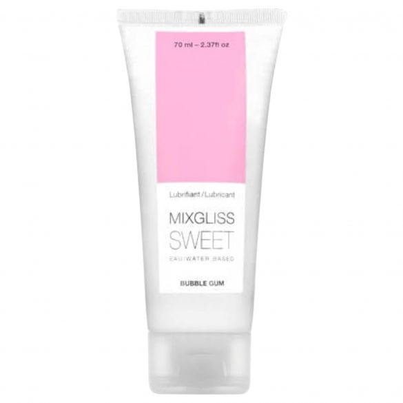 Mixgliss Sweet Bubble Gum - waterbasis glijmiddel - kauwgom (70ml)