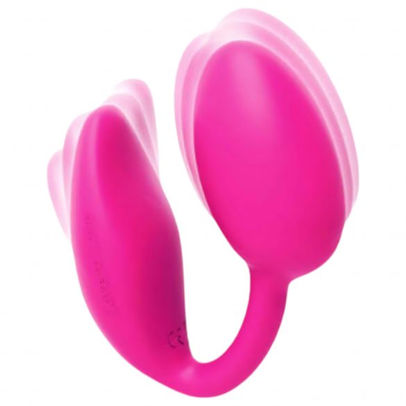 Love to Love Wonderlove - oplaadbare, draadloze 2in1 clitoris vibrator (roze)