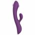 Love to Love Bunny&Clyde - pulserende vibrator met clitorisstimulator (paars)