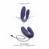 Love to Love Match up - oplaadbare, draadloze koppelvibrator (paars)