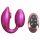 Wonderlover - G-spot vibrator met clitorisstimulatie (metallic roze)