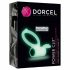 Dorcel - fosforescerende vibratie penring (wit)