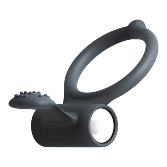 Dorcel Power Clit - vibrerende penisring (zwart)