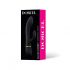 Dorcel Glam Konijn - oplaadbare vibrator met clitorisstimulator (zwart)