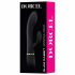 Dorcel Glam Konijn - oplaadbare vibrator met clitorisstimulator (zwart)