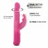 Dorcel Baby Rabbit 2.0 - oplaadbare vibrator met clitoris stimulator (roze)