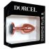 Dorcel Diamond Plug S - aluminium anale dildo - klein (rosegoud)