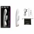 Dorcel Flexi Rabbit - verwarmende vibrator met clitorisstimulator (wit)