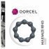 Dorcel Maximaliseren - bolletjes, siliconen penisring (grijs)