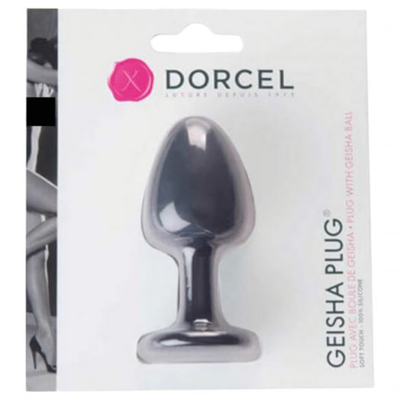 Dorcel Geisha Plug M - bal anale plug (zwart)