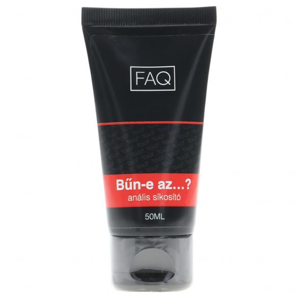 FAQ - Is het een zonde...? anale glijmiddel (50ml)