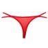 Panty Roos - verborgen string - rood (S-L)