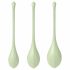 Satisfyer Yoni Power 2 - groene kegeloefenballetjes set (3 stuks)