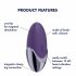 Satisfyer Purple Pleasure - oplaadbare clitoris vibrator (paars)