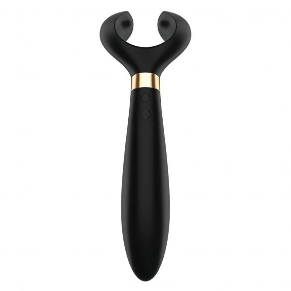 Satisfyer Eindeloos Plezier - oplaadbare, waterdichte paar vibrator (zwart)