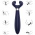 Satisfyer Endless Fun - oplaadbare, waterdichte partner vibrator (blauw)