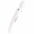 Satisfyer Wand-er Woman - waterdichte massager vibrator (wit)