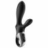 Satisfyer Heat Climax+ - slimme, verwarmende anale vibrator met arm (zwart)