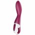 Satisfyer Verwarme Trillingen - slimme vibrator (rood)