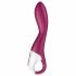 Satisfyer Verwarme Trillingen - slimme vibrator (rood)