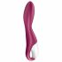 Satisfyer Verwarme Trillingen - slimme vibrator (rood)