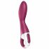 Satisfyer Verwarme Trillingen - slimme vibrator (rood)