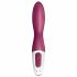 Satisfyer Verwarme Trillingen - slimme vibrator (rood)