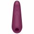 Satisfyer Curvy 1+ - slimme luchtdruk clitoris stimulator (rood)