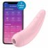 Satisfyer Curvy 2+ - slimme luchtdruk clitoris vibrator (roze)