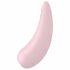 Satisfyer Curvy 2+ - slimme luchtdruk clitoris vibrator (roze)