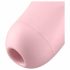 Satisfyer Curvy 2+ - slimme luchtdruk clitoris vibrator (roze)