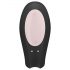 Satisfyer Double Joy - slimme waterdichte paren-vibrator (zwart)