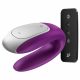 Satisfyer Double Fun - slimme, waterdichte, draadloze vibratior voor koppels (paars)