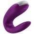 Satisfyer Double Fun - slimme, waterdichte, draadloze vibratior voor koppels (paars)