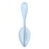 Satisfyer Smooth Petal - slimme vibratie-ei (blauw)