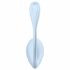 Satisfyer Smooth Petal - slimme vibratie-ei (blauw)