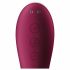 Satisfyer Dual Crush - oplaadbare vaginale en clitoris vibrator (rood)