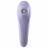 Satisfyer Dual Pleasure - slimme luchtdruk vibrator 2in1 (paars)